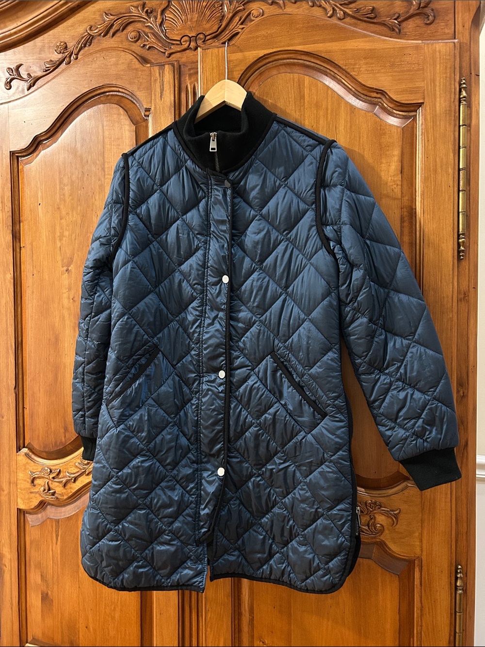 Charlie B Diamond-Quilted Coat